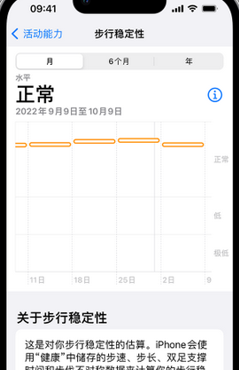 积玉口镇iPhone手机维修如何在iPhone开启'步行稳定性通知'