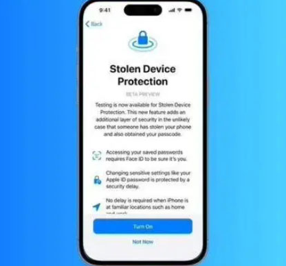积玉口镇苹果授权维修店分享被盗设备保护功能开启方法 