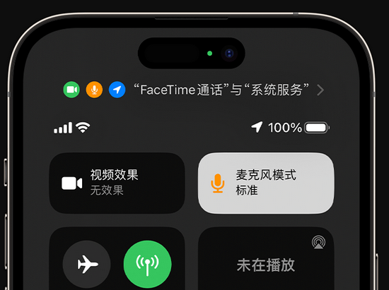 积玉口镇苹果授权维修网点分享iPhone在通话时让你的声音更清晰 