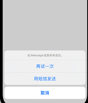 积玉口镇apple维修iPhone上无法正常发送iMessage信息