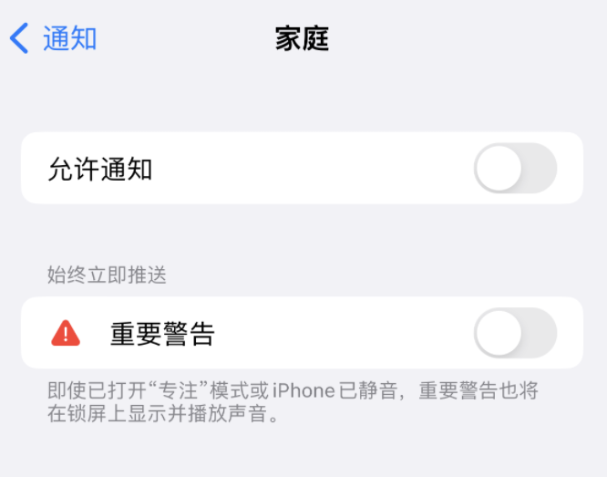 积玉口镇苹果14维修分享iPhone14系列机型弹出“家庭”警告后卡死如何解决 