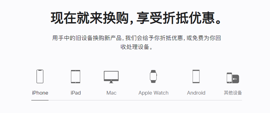 积玉口镇苹果手机维修分享iPhone以旧换新的去处 