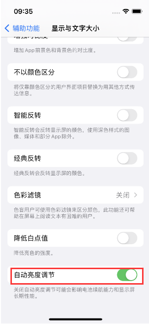 积玉口镇苹果15维修店分享iPhone 15 Pro系列屏幕亮度 